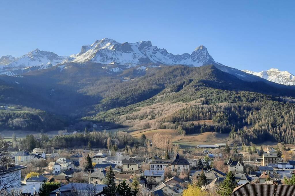 Cap Plein Sud En Ubaye Lägenhet Barcelonnette Exteriör bild